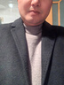 羅蒙【含山羊絨】羊毛呢子大衣男士中長(cháng)款修身秋冬季可拆鵝絨內膽外套 曬單實(shí)拍圖