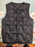 安踏兒童輕薄羽絨服馬甲男大童裝背心2025冬季馬夾90絨保暖外套上衣服 基礎黑7924-1 85%絨子含量 175 充絨量41g 曬單實(shí)拍圖
