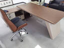奧思森吸塑老板桌辦公桌椅簡(jiǎn)約現代高端領(lǐng)導辦公室大班臺總裁電腦桌書(shū)桌 總長(cháng)2米 曬單實(shí)拍圖