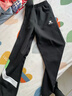 特步童裝兒童空氣層面料長(cháng)褲時(shí)尚運動(dòng)空氣循環(huán)褲子 丹青黑 160 曬單實(shí)拍圖