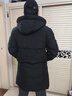 波司登（BOSIDENG）25新品90絨羽絨服男女情侶時(shí)尚休閑加厚中長(cháng)連帽外套B250245229DS 黑色|8056 【店長(cháng)推薦】 XL 185/104A 體重約155-170斤 曬單實(shí)拍圖