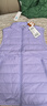 安奈兒（Annil）童裝男童女童輕薄羽絨馬甲2024冬款三防保暖親子裝 石楠紫 160  曬單實(shí)拍圖