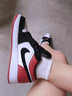 莆田純原DunkSB高版本白黑生膠低幫休閑板鞋男女同款情侶校園百搭 aj1白黑紅NIKE NIKE5 41 曬單實(shí)拍圖
