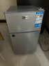 志高（CHIGO）小冰箱迷你小型家用冷藏冷凍兩用宿舍出租房用雙門(mén)辦公室電冰箱節能省電 【店長(cháng)推薦】48L銀色【三天約一度電】 曬單實(shí)拍圖