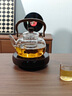 AILUKI日本玻璃煮茶壺新款圍爐煮茶器家用提梁壺耐高溫明火電陶爐燒水壺 雪花銀+星韻壺 限時(shí)特惠 曬單實(shí)拍圖
