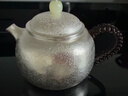 歸銀堂銀壺足銀999逸公壺純手工泡茶壺錘紋純銀茶壺功夫銀器茶具家用 221ml+證書(shū)+禮盒 曬單實(shí)拍圖