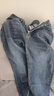 班尼路S&K系列牛仔褲男士2026春秋季新款男褲寬松直筒百搭休閑長(cháng)褲子 藍灰色 31 【二尺四】 曬單實(shí)拍圖