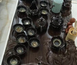 歡晉全自動(dòng)功夫茶具套裝家用整套實(shí)木茶盤(pán)一體玻璃茶道臺配件 01招財貔貅黑紫砂茶具+全自動(dòng)配 曬單實(shí)拍圖