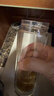 富光抗菌雙層玻璃杯 一鍵開(kāi)蓋高硼硅泡茶杯子 茶水分離水杯子禮盒裝男 曬單實(shí)拍圖