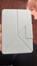 PITAKA適用蘋(píng)果iPad mini7/6保護套2024款橫豎兩用磁吸雙面夾支架殼帶筆槽超輕薄防彎pu保護殼藍色  曬單實(shí)拍圖