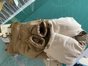 華元寵具（hoopet）四腳沖鋒撞色棉服小貓咪狗狗冬季保暖加厚泰迪比熊狗外出冬裝棉服 曬單實(shí)拍圖