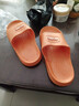 胖東來(lái)厚底時(shí)尚女士拖鞋防臭軟底家居家浴室防滑踩屎感胖東來(lái)同款 【橙色】-舒適防滑版 37-38 38-39【適合穿】 曬單實(shí)拍圖