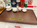 匠序胡桃色茶盤(pán)排水式實(shí)木干泡盤(pán)家用現代茶幾茶臺高檔茶具托盤(pán) 小號-胡桃色《一品》茶盤(pán)60*32*3 曬單實(shí)拍圖