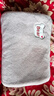 胖東來(lái)同款充電暖手寶廠(chǎng)家批發(fā)熱水袋防爆自動(dòng)斷電毛絨暖水袋暖寶 熊標咖色-未注水 曬單實(shí)拍圖