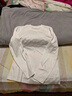 京東京造【10A抗菌T】長(cháng)袖t恤男衛衣打底衫衣服白小T男裝 白色 XL 曬單實(shí)拍圖