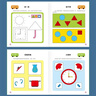 陽(yáng)光寶貝數學(xué)思維游戲訓練高階2冊 3-6歲幼兒園小班中班大班升一年級數學(xué)練習題 幼小銜接教材益智 曬單實(shí)拍圖