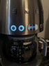 SMEG/斯麥格全自動(dòng)美式滴漏咖啡機大容量咖啡壺小型家用辦公室泡茶養生保溫壺一機多用新年禮物DCF02 電鍍銀色 曬單實(shí)拍圖
