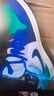 Jordan男子籃球鞋喬丹AJ1 JORDAN 1 運動(dòng)鞋553558-147白 42 曬單實(shí)拍圖