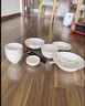 NINE CRANES餐具套裝家用陶瓷景德鎮現代簡(jiǎn)約碗盤(pán)組合盤(pán)子碗情侶家用整套 曬單實(shí)拍圖