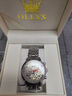 歐利時(shí)瑞士認證手表男機械表夜光防水全自動(dòng)商務(wù)男士手表多功能腕表 銀灰鋼帶98%選擇升級版+終身保 曬單實(shí)拍圖
