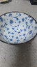 美濃燒（Mino Yaki） 日本進(jìn)口美濃燒 陶瓷碗飯碗日式餐具 進(jìn)口家用瓷盤(pán)碟大號湯碗 5.5英寸飯碗【14.0CM*6.7CM】 曬單實(shí)拍圖