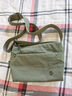 GIOIO日本進(jìn)口品質(zhì)斜挎包女新款時(shí)尚百搭帆布包輕便防水餃子包散步尼龍 抹茶泡芙 曬單實(shí)拍圖