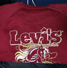 LEVI'S李維斯童裝兒童加絨衛衣男童女童新年紅色圓領(lǐng)上衣2026馬年拜年服 曬單實(shí)拍圖