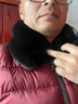 沐銘爾萊羽絨服毛領(lǐng)男單買(mǎi)仿真毛領(lǐng)子通用男士皮衣皮草黑色棉衣服毛呢子大衣仿兔毛假領(lǐng) 普通毛領(lǐng)【黑色】 曬單實(shí)拍圖