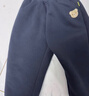 嘟嘟家兒童褲子加絨加厚保暖冬裝寶寶長(cháng)褲冬款男童運動(dòng)褲女童休閑褲童裝 藏青色 110 曬單實(shí)拍圖