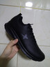 特步運動(dòng)鞋男鞋跑鞋冬季皮面防水輕便減震健身休閑慢跑步鞋子男黑色 曬單實(shí)拍圖