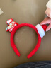 初享（CHUXIANG）新年紅色毛絨發(fā)箍可愛(ài)小馬福字頭飾拍照節日氛圍感發(fā)飾女款飾品 小福馬櫻桃 A23-101 曬單實(shí)拍圖