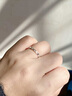 足銀S990愛(ài)心戒指女款閉口可愛(ài)簡(jiǎn)約心形純銀戒指百搭疊戴素圈戒指 愛(ài)心閉口戒指 12號 曬單實(shí)拍圖