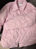 播商場(chǎng)同款輕薄短款羽絨服女24冬季新款休閑絎縫外套BDR4RD3565 P20木槿 S 曬單實(shí)拍圖