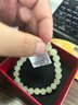 鳳禧珠寶收藏級和田玉手串天然晴水高冰玉珠女士手鏈生日新年禮物高端 曬單實(shí)拍圖