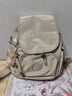 凱浦林【新年情人節禮物】kipling雙肩背包猴子包|CITY PACK/ZIP系列 CITY PACK MINI-閃亮米黃 曬單實(shí)拍圖