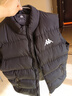 卡帕羽絨棉馬甲男秋冬季背靠背休閑寬松大碼保暖加厚坎肩背心外套潮牌 黑色 2XL 【130-145斤】 曬單實(shí)拍圖
