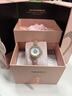 菲都狄都（Fido Dido）婦女節禮物送女友閨蜜櫻花手表輕奢小眾高級小表盤(pán)生日禮盒FD2380 日暮金 曬單實(shí)拍圖