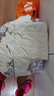 童泰秋冬0-3個(gè)月嬰兒半背衣2件裝TS34D427-DS 米白 59cm 曬單實(shí)拍圖