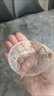 告齊ins日式磨砂玻璃小料碟醬油碟果醬杯沙拉醬料味料碟泡菜番茄醋碟 1號雨點(diǎn)小料碟 曬單實(shí)拍圖