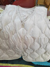 雅鹿2025秋冬新款輕薄羽絨服內膽女馬甲內搭保暖修身坎肩背心輕暖外套 米白 3XL 推薦145-160斤 曬單實(shí)拍圖