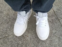李寧鞋子男鞋經(jīng)典板鞋男2025春季厚底增高休閑鞋運動(dòng)戶(hù)外低幫小白鞋 白色/銀標 41 曬單實(shí)拍圖