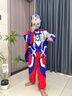 ULTRAMAN奧特曼衣服男童加絨加厚發(fā)光冬裝兒童賽羅男孩冬季套裝蜘蛛俠童裝 披風(fēng)款【賽羅】（發(fā)光）（加絨加厚） 【披風(fēng)+套裝】 130 【建議身高120-130cm】 曬單實(shí)拍圖