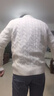 POLO美國保羅秋冬摩根男裝保羅毛衣套頭時(shí)尚休閑針織衫半拉鏈麻花上衣 6009白色 L /130-150 曬單實(shí)拍圖