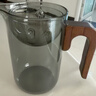 全度側木泡茶壺分離沖淋杯可拆洗木把小青柑壺一體公道耐高溫逍遙玻璃 煙灰木把拉嘴逍遙杯 曬單實(shí)拍圖