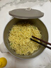 licheers泡面碗不銹鋼飯盒大號學(xué)生上班族碗筷套裝方便面碗帶蓋可瀝水碗 曬單實(shí)拍圖