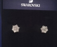 施華洛世奇（SWAROVSKI）新年禮物 MAGIC 耳飾耳釘耳環(huán)輕奢飾品送女友老婆女 暖陽(yáng)雪花 5627348 曬單實(shí)拍圖
