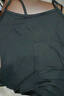 浪莎（LangSha）莫代爾小吊帶內搭外穿背心女打底學(xué)生無(wú)袖背心女 黑色 XL 曬單實(shí)拍圖