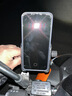 閃魔電動(dòng)車(chē)手機支架山地自行車(chē)摩托車(chē)手機支架電瓶車(chē)手機支架防震適用外賣(mài)快遞騎行手小牛九號愛(ài)瑪雅迪 秒鎖快取支架-后視鏡款 曬單實(shí)拍圖