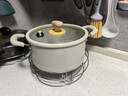 炊大皇（COOKER KING）炊大皇湯鍋微壓鍋蒸鍋家用新款不粘鍋麥飯石色煮粥煲湯兩用燉鍋 納米陶瓷微壓鎖鮮+蒸屜 22cm 無(wú)規格 曬單實(shí)拍圖