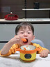 德國進(jìn)口寶寶恒溫輔食碗嬰兒輔食加熱飯盒智能充電兒童餐具保溫碗 檸檬黃【標配版】三擋可調-數顯智能 曬單實(shí)拍圖
